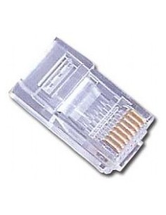 PLUG3UP6/50 conector RJ-45 Transparente