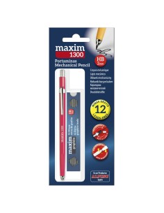 PM035300 lápiz de grafito HB 2 pieza(s)