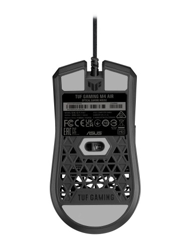 TUF Gaming M4 Air ratón Ambidextro USB tipo A Óptico 16000 DPI