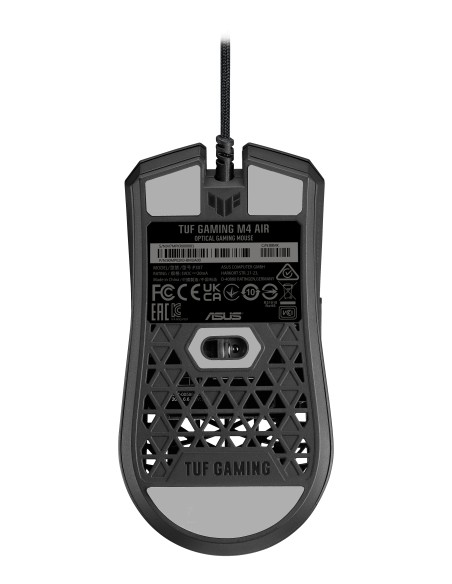 TUF Gaming M4 Air ratón Ambidextro USB tipo A Óptico 16000 DPI TUF Gaming M4 Air ratón Ambidextro USB tipo A Óptico 16000 DPI