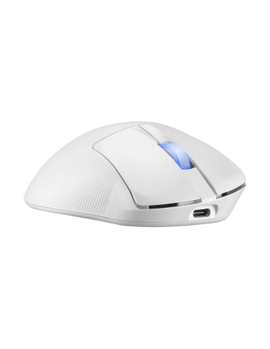 ROG Keris II Ace Wireless AimPoint White ratón mano derecha RF Wireless + Bluetooth + USB Type-A Óptico 42000 DPI