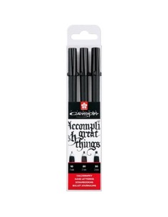 TALENS SAKURA ESTUCHE 8 ROTULADORES PIGMA CALLIGRAPHER NEGRO