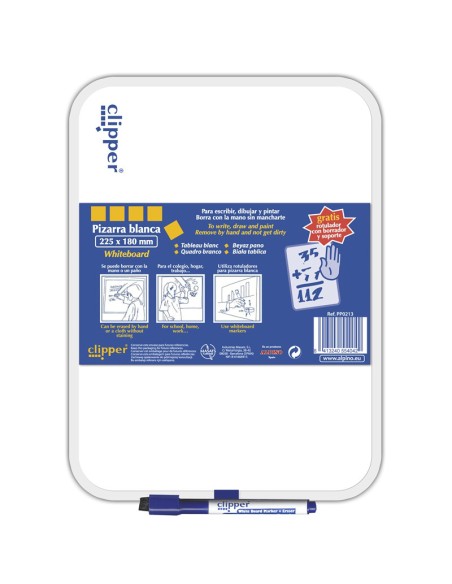 PP0213 pizarrón blanco 255 x 180 mm