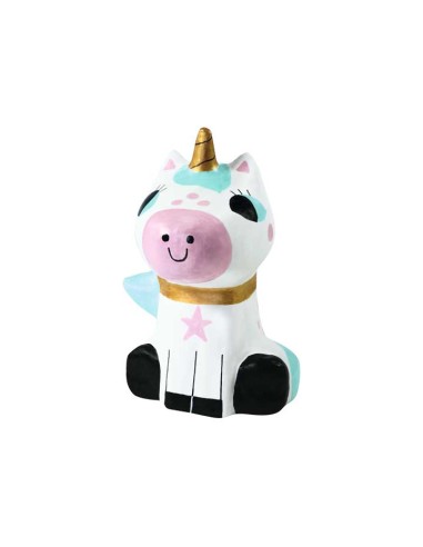 KIT PAP. MACHE NIMO DECO CLF MANDARINE UNICORNIO
