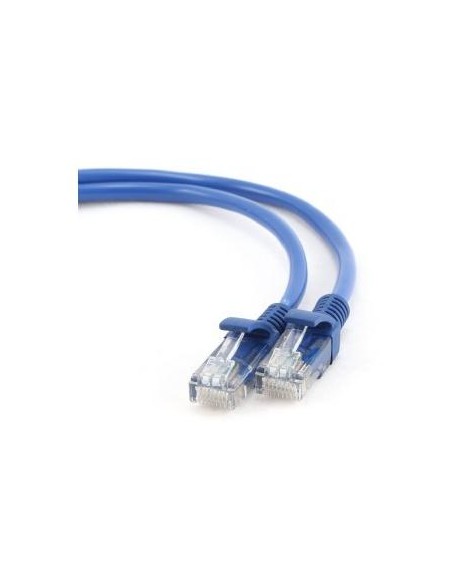 Patch Cord Cat.5e 0.25m cable de red Azul 0,25 m Cat5e U/UTP (UTP)