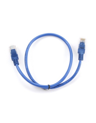 PP12-0.5M/B cable de red Azul 0,5 m Cat5e
