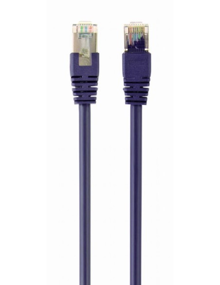 PP6A-LSZHCU-V-0.5M cable de red Violeta 0,5 m Cat6a S/FTP (S-STP)