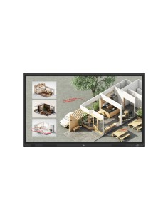 CreateBoard Standard pizarra blanca interactiva 165,1 cm (65") 3840 x 2160 Pixeles Pantalla táctil Negro