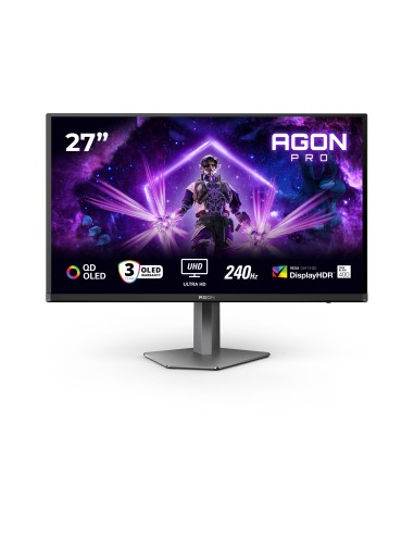 G2 AG276UZD pantalla para PC 67,3 cm (26.5") 3840 x 2160 Pixeles 4K Ultra HD OLED Negro