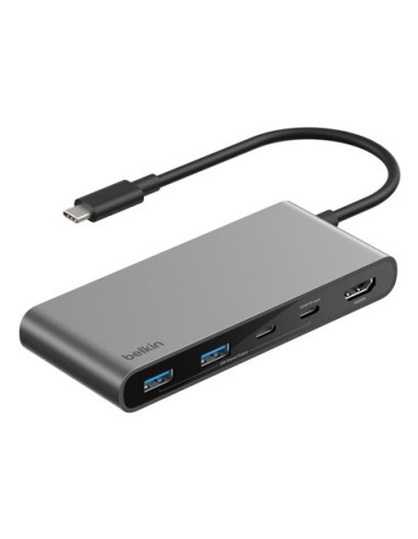 Connect USB Tipo C 5000 Mbit/s Gris