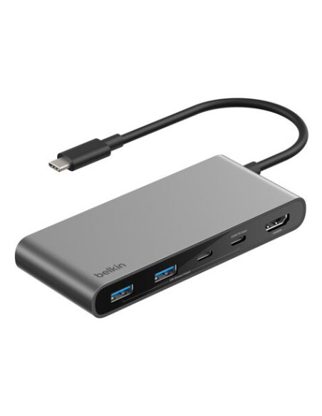 Connect USB Tipo C 5000 Mbit/s Gris