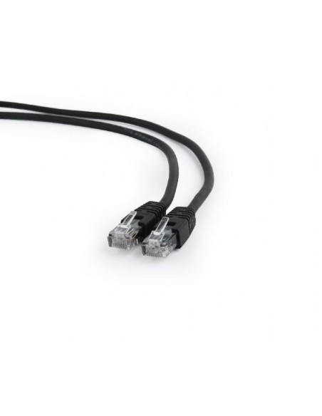 PP6U-2M/BK cable de red Negro Cat6 U/UTP (UTP)