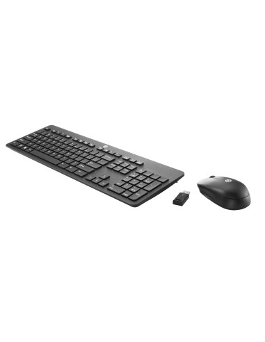 Ratón y teclado inalámbricos compactos