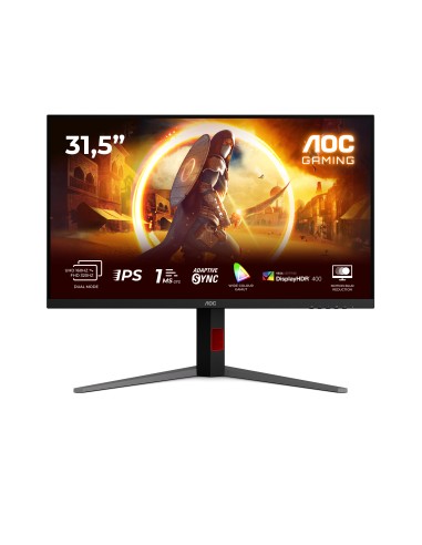 G4 U32G4U pantalla para PC 80 cm (31.5") 3840 x 2160 Pixeles 4K Ultra HD Negro, Rojo