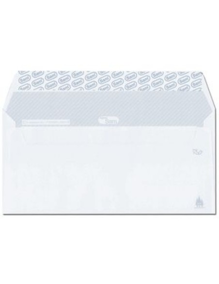 SOBRE SAM 110x220 BCO.90g OPEN PAQ.25