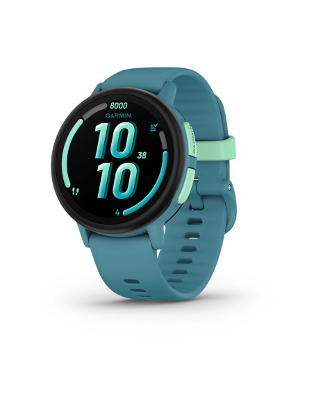 Bounce 010-03399-02 Relojes inteligentes y deportivos 3,05 cm (1.2") AMOLED 43 mm Digital 390 x 390 Pixeles Pantalla táctil Turq