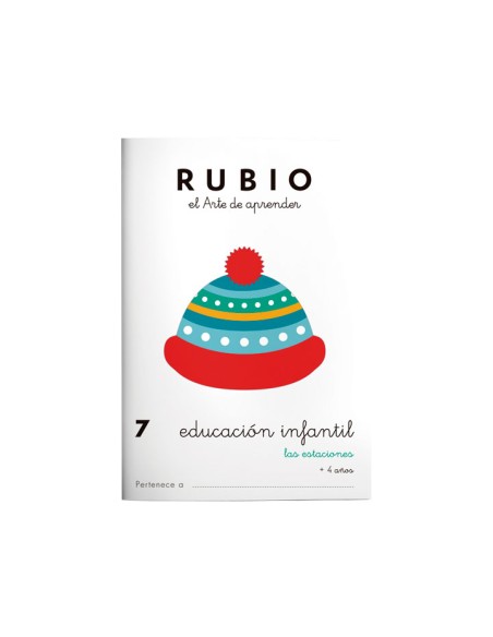 PACK 10 CUADERNOS RUBIO EDUC. INFANTIL PR7