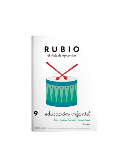 PACK 10 CUADERNOS RUBIO EDUC. INFANTIL PR9