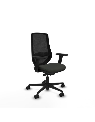 Mardos traslack bali negro brazos 2D base nailon ruedas 65mm nailon