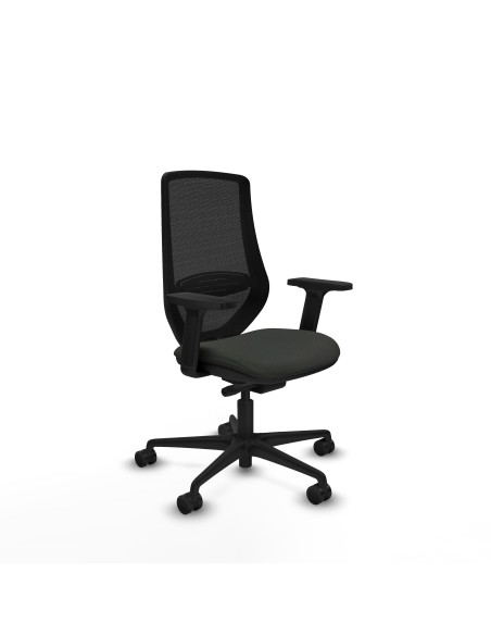 Mardos traslack bali negro brazos 2D base nailon ruedas 65mm nailon