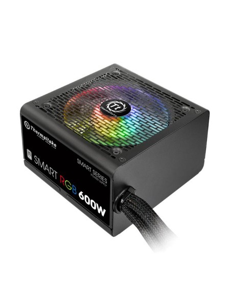 Smart RGB unidad de fuente de alimentación 600 W 20+4 pin ATX ATX Negro