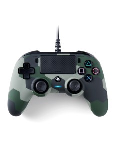Wired Compact Camuflaje USB Gamepad Analógico/Digital PC, PlayStation 4