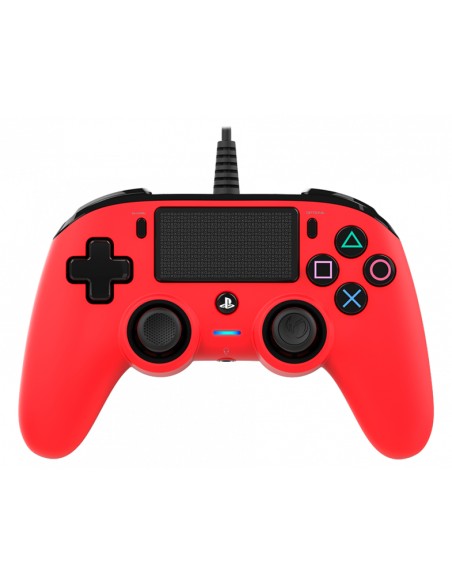 PS4OFCPADRED mando y volante Rojo USB Gamepad Analógico/Digital PC, PlayStation 4