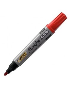 C 12 rotulad bic marking 2000 rojo pta conica