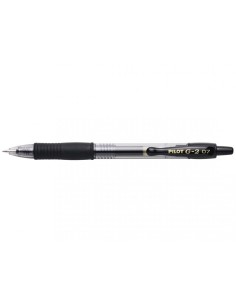 Gelroller G-2 0.7 Bolígrafo de gel de punta retráctil Medio Negro