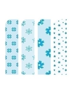 BL. 20H PAP. ORIGAMI NIEFENVER 20X20 AZUL MOD. 1