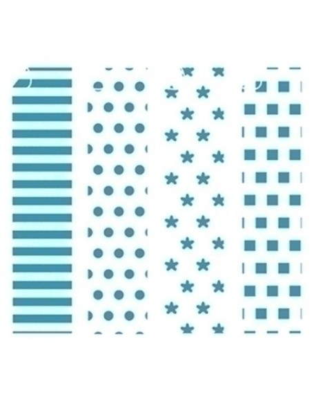 BL. 20H PAP. ORIGAMI NIEFENVER 20X20 AZUL MOD. 3