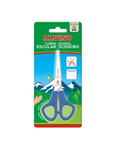 PT0023 tijera de escritorio y manualidades Tijeras de oficina Corte recto Azul, Acero inoxidable