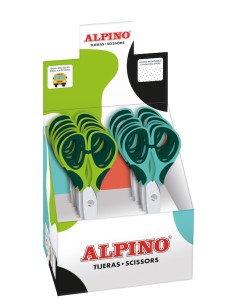 PT0061 tijera de escritorio y manualidades Tijeras de oficina Corte recto Multicolor