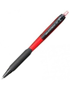 UNIBALL ROLLERBALL JETSTREAM 101  SXN-101 RETRÁCTIL ROJO -12U-