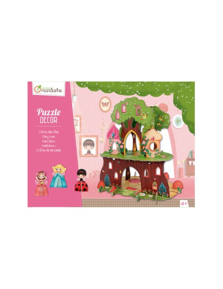 PUZZLE CLF 3D MANDARINE DECOR HADAS - Pack de 2 unidades
