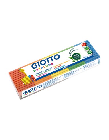 C.10U PLASTILINA GIOTTO PATPLUME STDO 50GR 513300