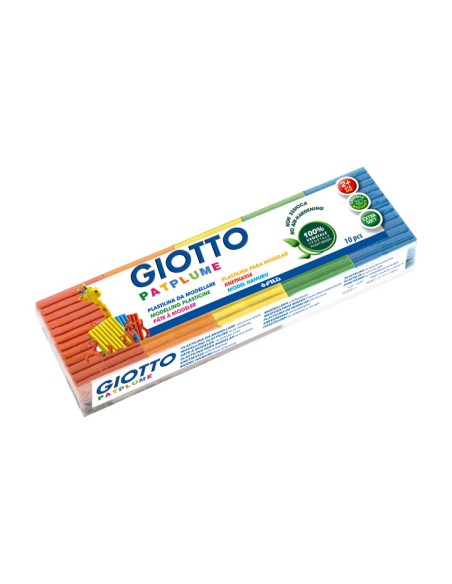 C.10U PLASTILINA GIOTTO PATPLUME STDO 50GR 513300