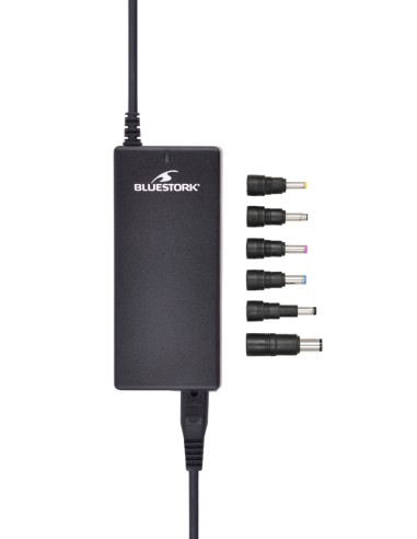 PW-NB-90-HP adaptador e inversor de corriente Interior 90 W Negro