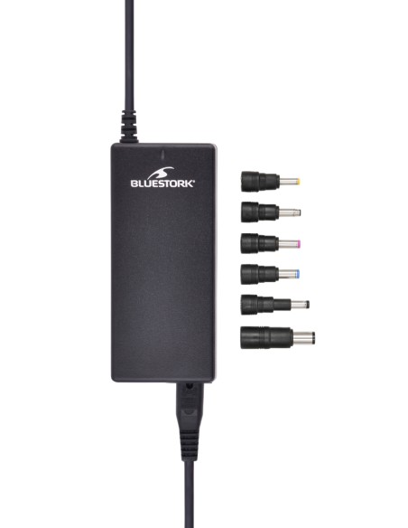 PW-NB-90-HP adaptador e inversor de corriente Interior 90 W Negro