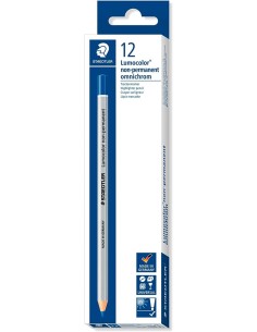 C 12 LAPICES ESPECIALES OMNICRHOM 108 AZUL STAEDTLER