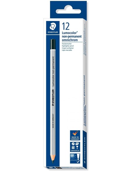 C 12 LAPICES ESPECIALES OMNICHROM 108 NEGRO STAEDTLER C 12 LAPICES ESPECIALES OMNICHROM 108 NEGRO STAEDTLER