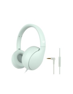 PARRIS04GT auricular y casco Auriculares Alámbrico Diadema Llamadas/Música Verde claro