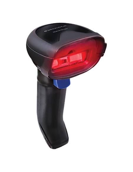 QD2220 Lector de códigos de barras portátil 1D Laser Negro