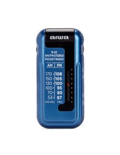 R-22BL radio Personal Analógica Azul