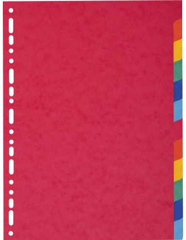 1412E divisor Cartón Multicolor 12 pieza(s)