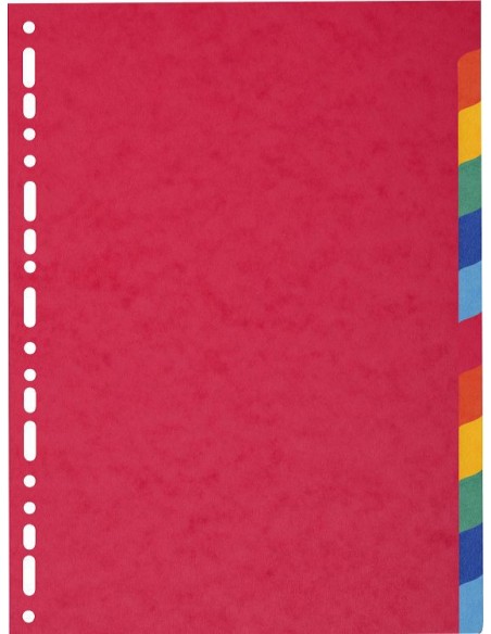 1412E divisor Cartón Multicolor 12 pieza(s)