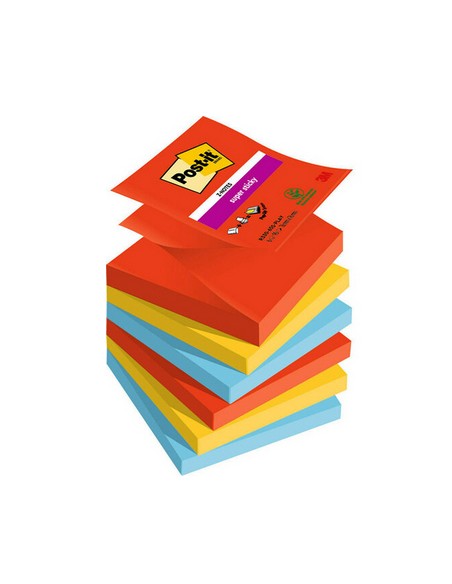 7100258797 nota autoadhesiva Plaza Multicolor 90 hojas Autoadhesivo