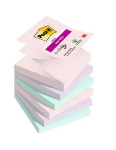 7100259322 nota autoadhesiva Plaza Verde, Rosa, Púrpura, Violeta 90 hojas Autoadhesivo