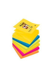 R330-6SSRIO-EU nota autoadhesiva Plaza Azul, Rosa, Amarillo Autoadhesivo