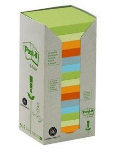 R3301RPT nota autoadhesiva Rectángulo Multicolor 100 hojas Autoadhesivo